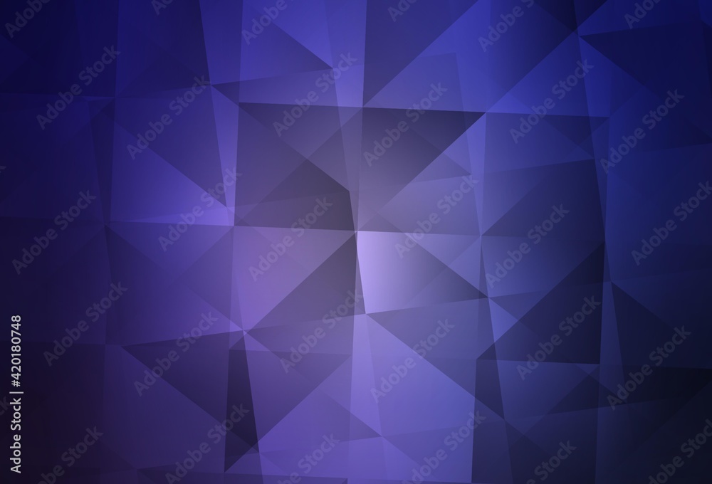 Light Purple vector low poly background. Light Purple vector low poly background.