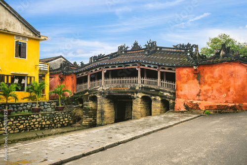 Fotografija Japanese Covered Bridge, aka Lai Vien Kieu, at hoi an, vietnam