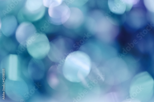 Background with bokeh in bl...