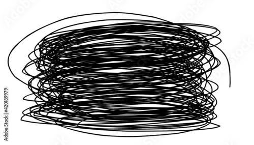 black and white sketch of a pencil
