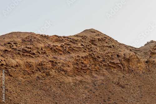 93 million years old rocks formations known as Jebels in Buhais area of Sharjah emirate, UAE