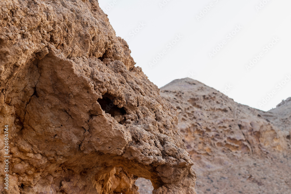 93 million years old rocks formations known as Jebels in Buhais area of Sharjah emirate, UAE