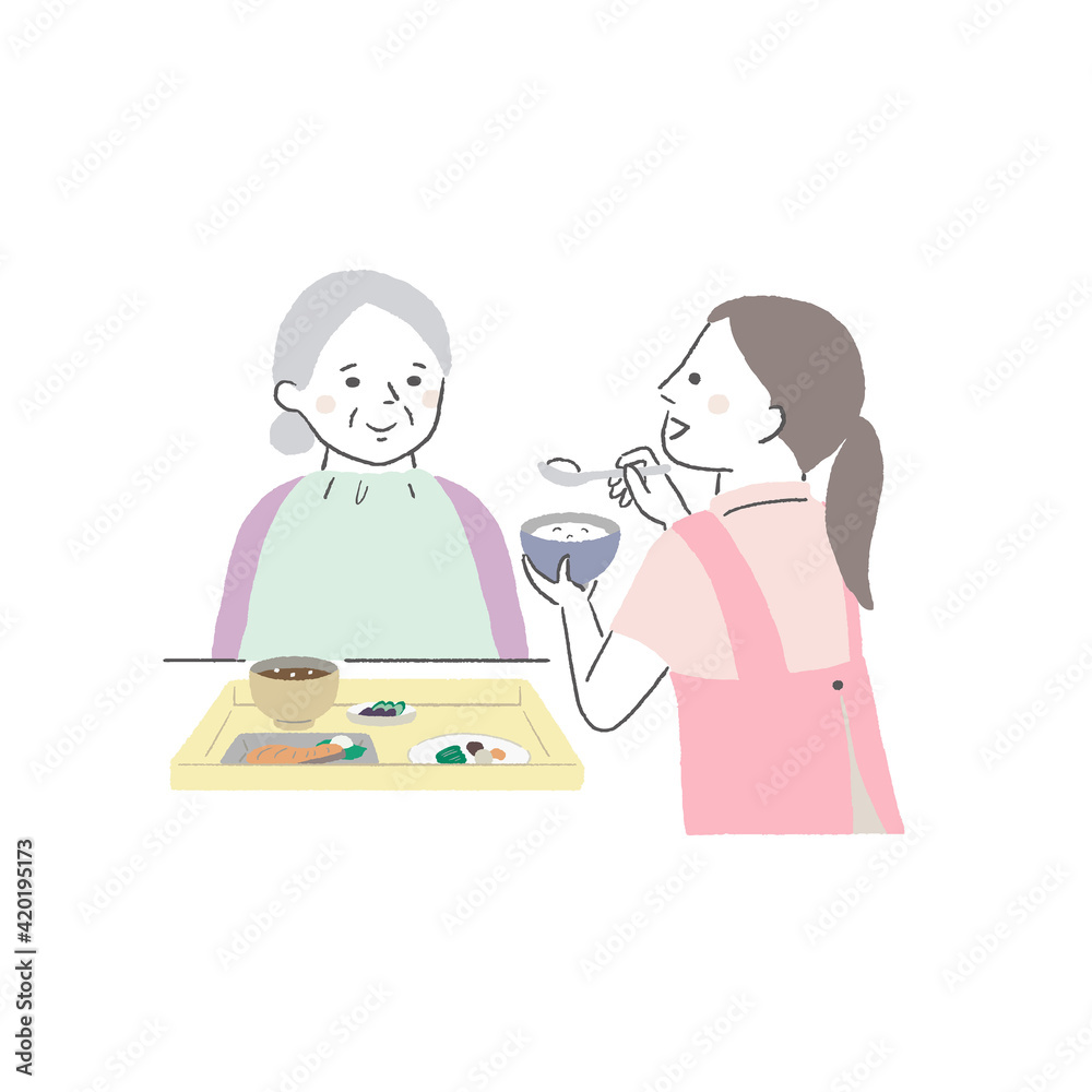 食事介助／女性介護士