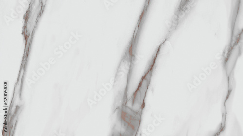 White statuario marble with brown-gray veins, white tiles marble, glossy statuarietto slab marble stone texture for digital wall and floor tiles, detailed structure of marble in natural patterned.