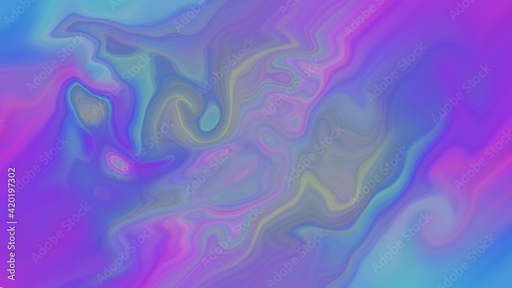 Abstract multi-colored fantasy background