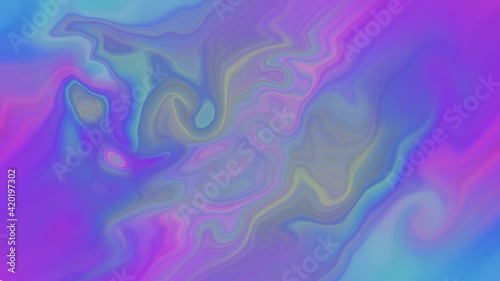 Abstract multi-colored fantasy background