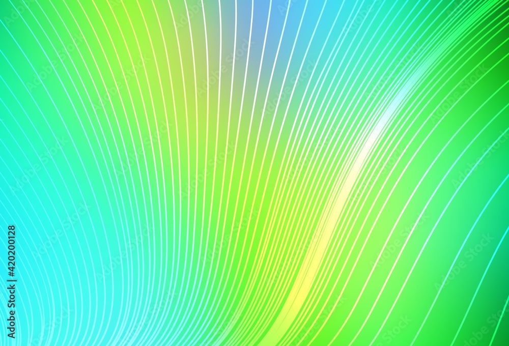 Light Blue, Green vector template with repeated sticks. Light Blue, Green vector template with repeated sticks.