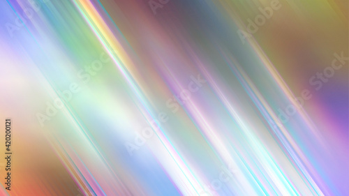 Abstract multi-colored linear rainbow background