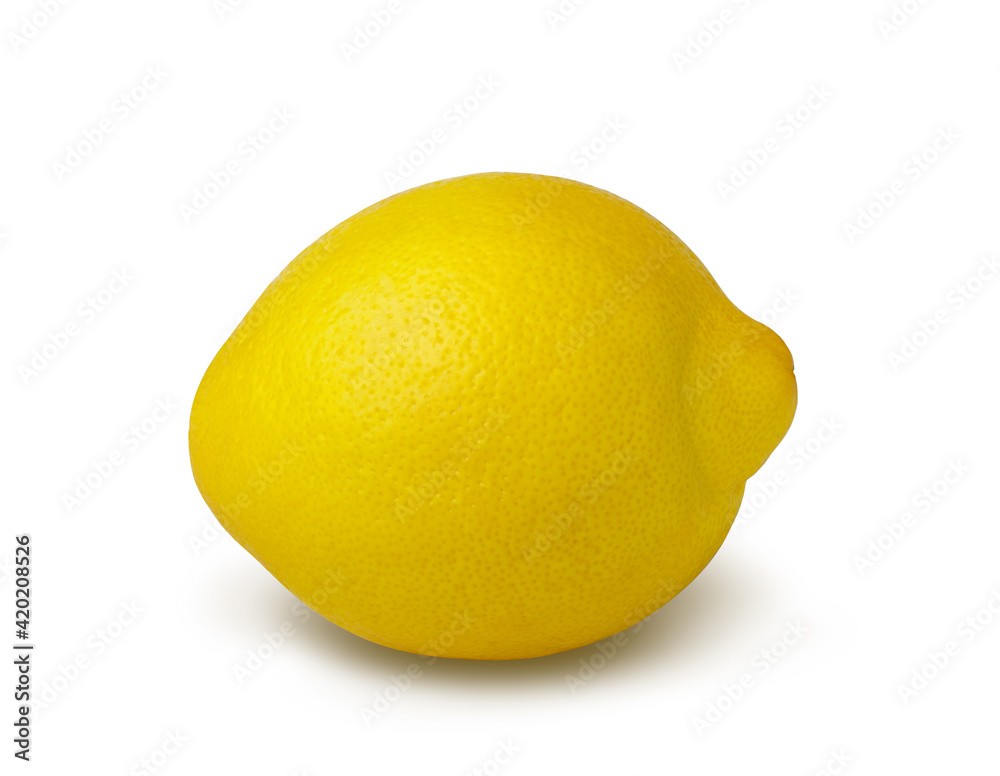 Whole lemon fruit isolated on white background with clipping path. Whole lemon fruit isolated on white background with clipping path.