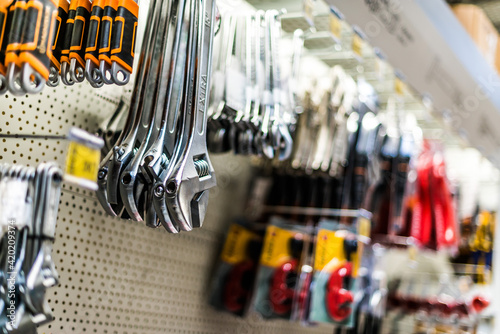 Wallpaper Mural Tools put up for sale in a hardware store Torontodigital.ca