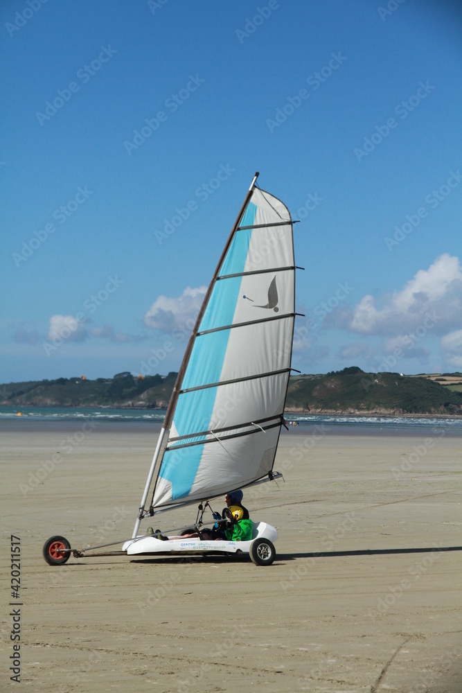 Fototapeta premium char à voiles