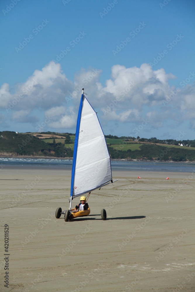 Fototapeta premium char à voiles