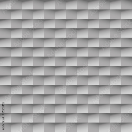 Cool 3d seamless pattern vector