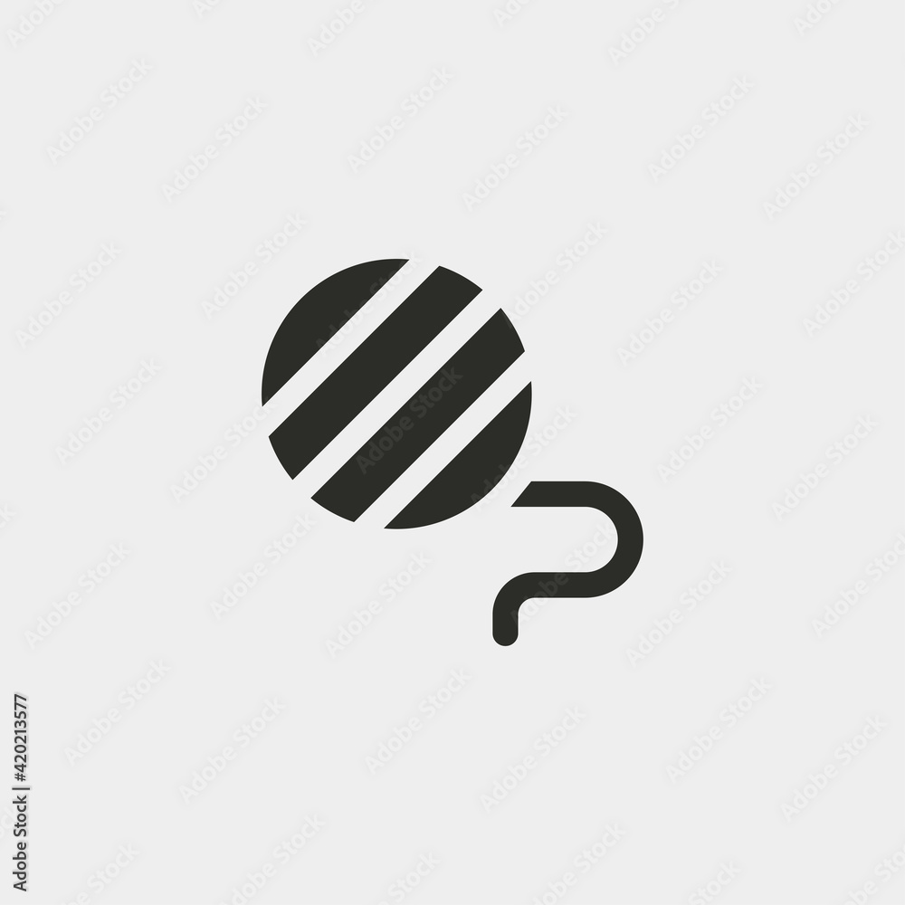 Wool ball icon isolated on background. Pet toy symbol modern, simple, vector, icon for website design, mobile app, ui. Vector Illustration Wool ball icon isolated on background. Pet toy symbol modern, simple, vector, icon for website design, mobile app, ui. Vector Illustration