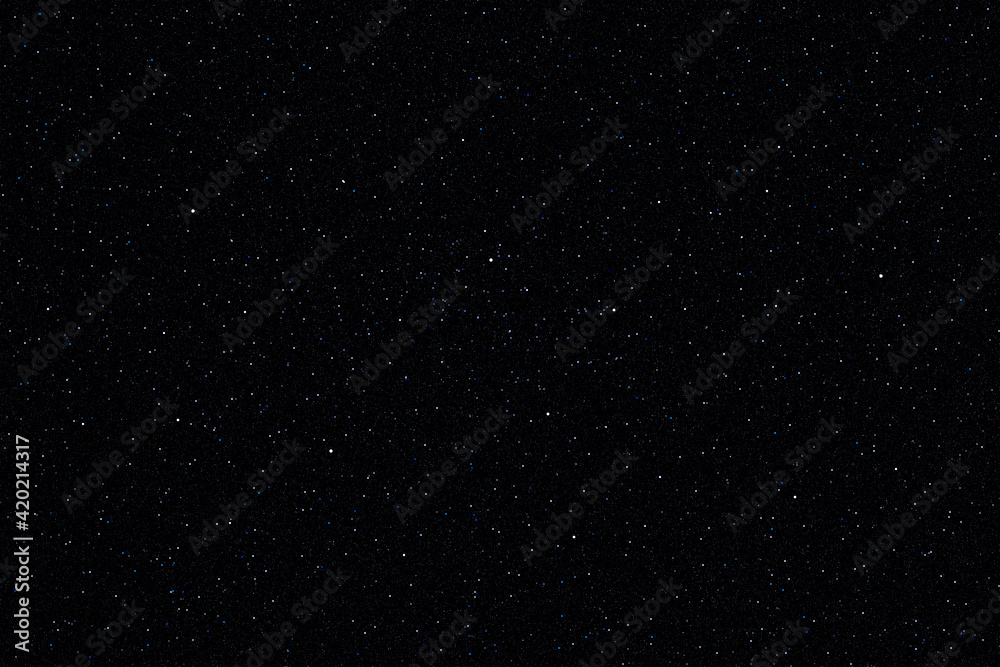 Starry night sky galaxy space background. 