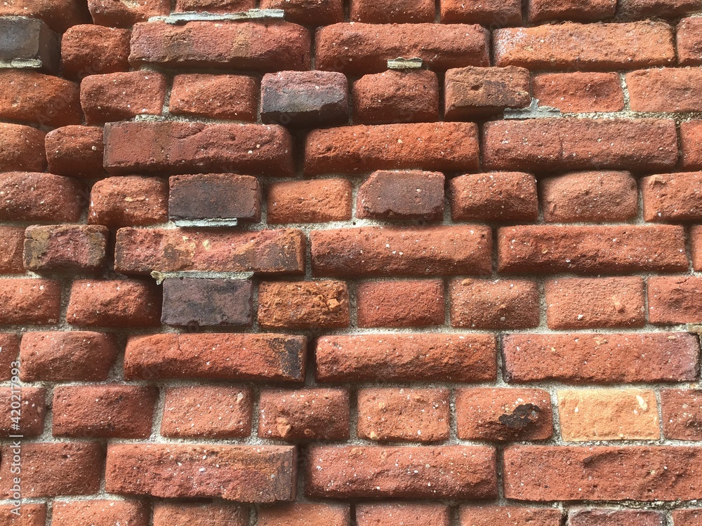 Obraz premium Old retro brick wall background