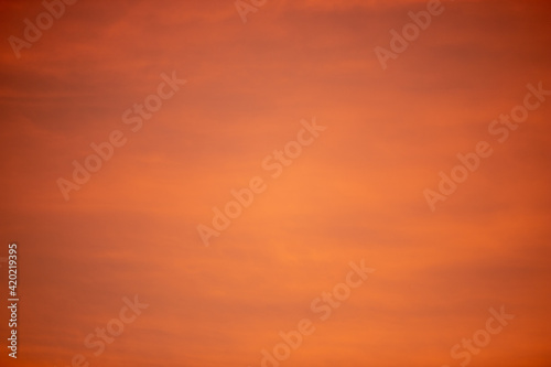 sunset sky background © natthapon