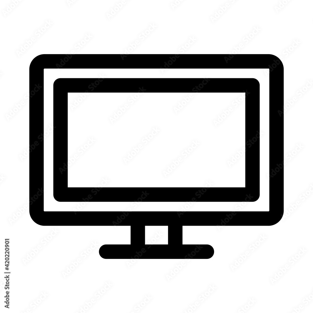monitor vector icon モニターのアイコン monitor vector icon モニターのアイコン