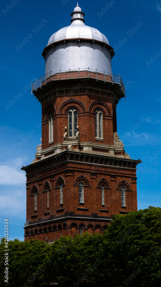 Old w ater tower from the 1800 Old w ater tower from the 1800