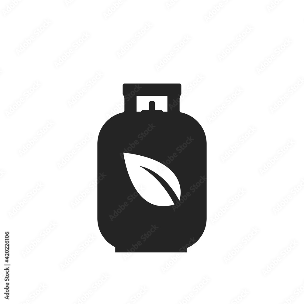 biogas tank icon. eco, environment and alternative energy symbol ...