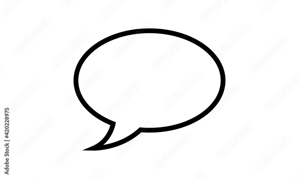 Retro empty comic speech bubbles Retro empty comic speech bubbles