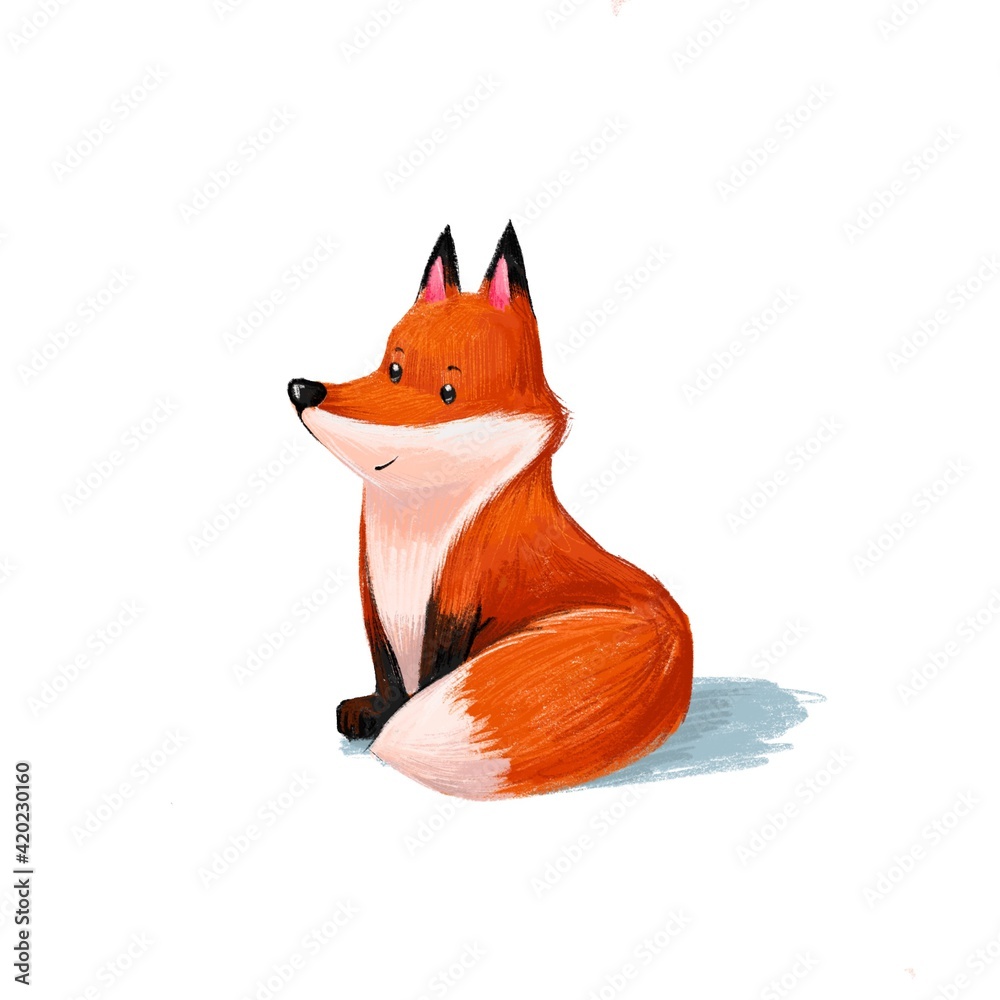 Obraz Fox illustration