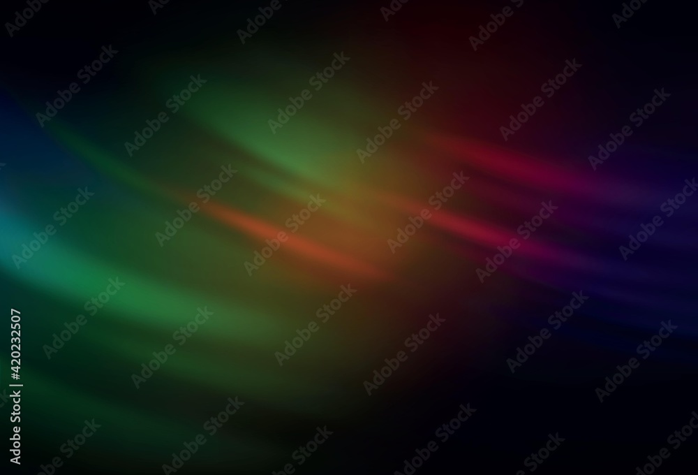 Dark Green, Red vector modern elegant backdrop. Dark Green, Red vector modern elegant backdrop.
