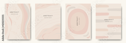 Modern abstract background.minimal trendy style. various shapes set up design templates good for background postcards poster wallpaper brochure invitation social media and other.vector illustration