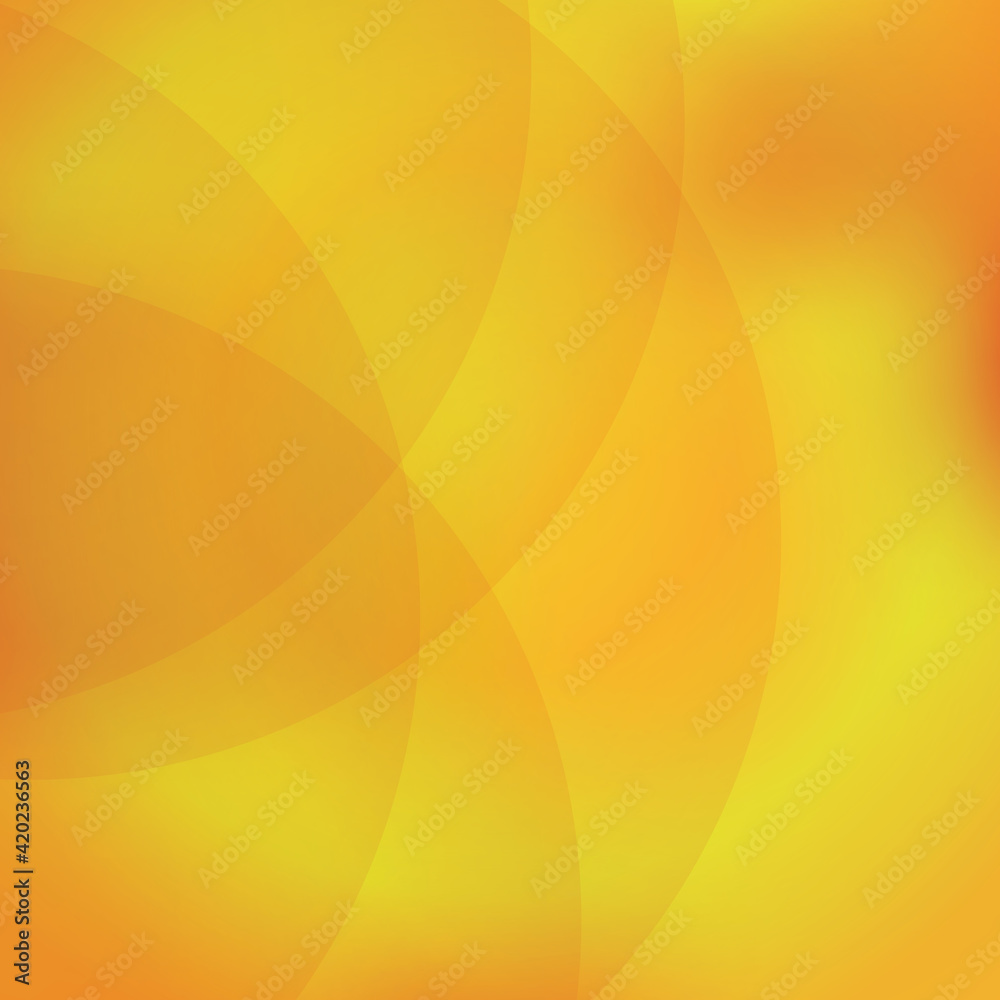 Abstract Yellow background with and circles. Beautiful Abstraction. Design Backdrop Template. Jpeg illustration