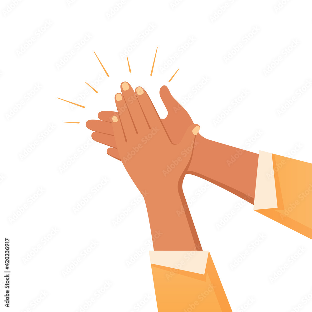 Clapping Hands Gesture Composition Clapping Hands Gesture Composition