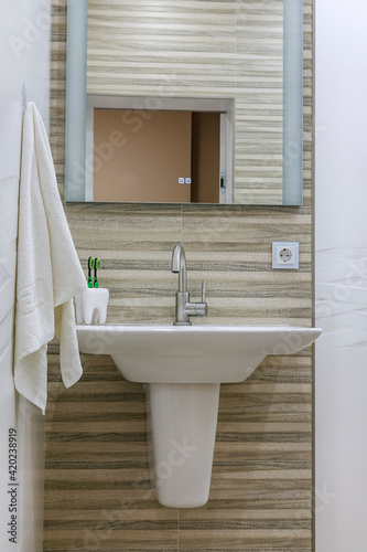 Bathroom in a modern style
