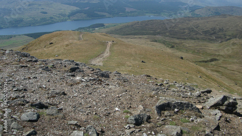 Widok z Ben Lawers photo