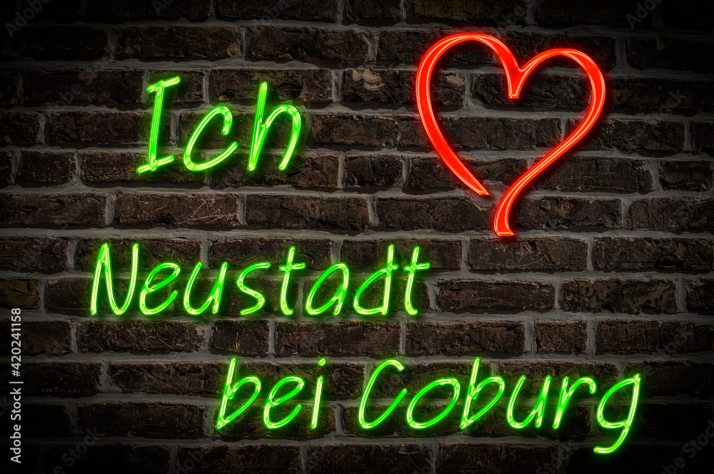 Obraz premium Neustadt bei Coburg