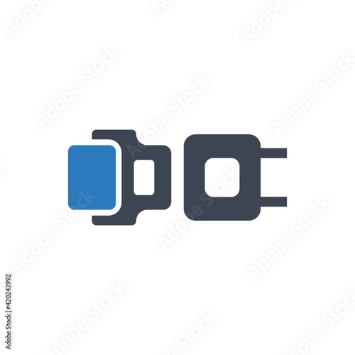 Belt car icon
