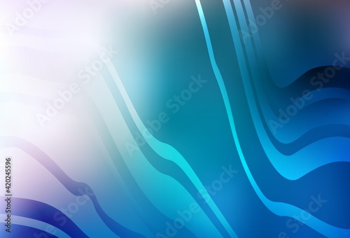 Light BLUE vector backdrop with wry lines.