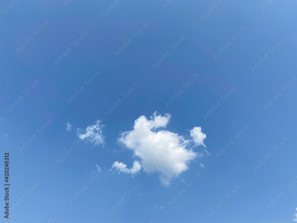 beautiful and clear sky with cloud in the day, clear blue sky and cloud, nice weather beautiful and clear sky with cloud in the day, clear blue sky and cloud, nice weather