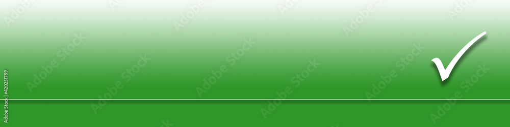 Symbol eines Checkmark auf einem grünen Hintergrund Symbol eines Checkmark auf einem grünen Hintergrund