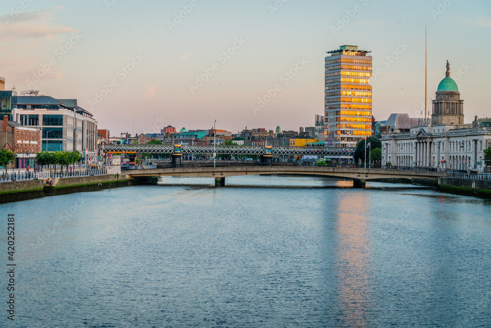 Obraz premium Dublin Dawn