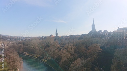 Landscape of Bern, the capital of Switzerland