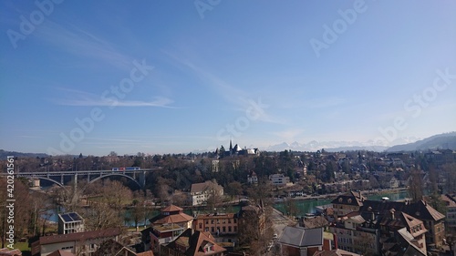 Landscape of Bern, the capital of Switzerland