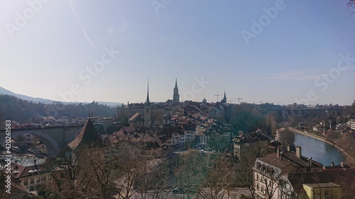 Landscape of Bern, the capital of Switzerland