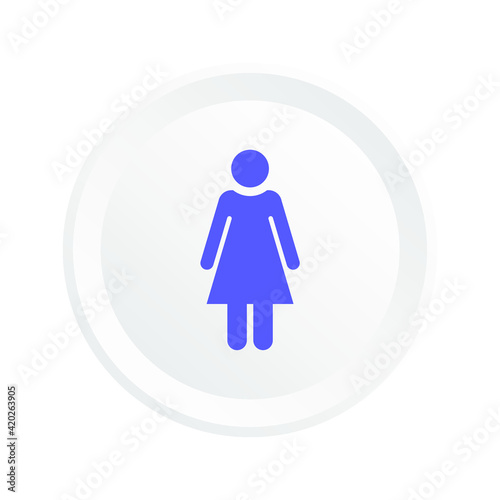 gender symbols for toilets and special places