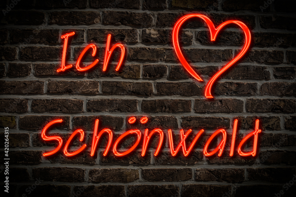 Obraz premium Schönwald