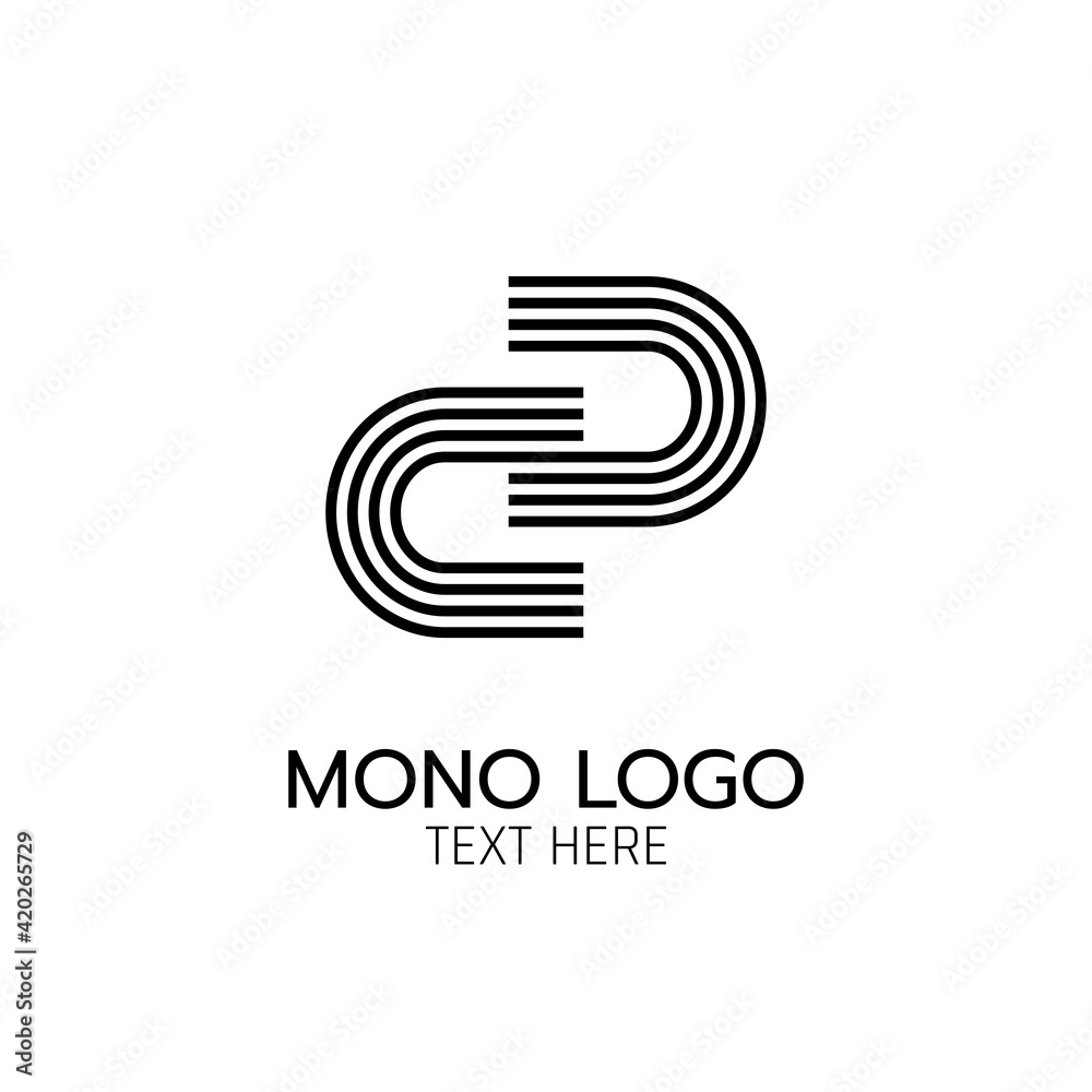 Letter double U modern monogram Logo icon abstract simple concept design vector illustration Letter double U modern monogram Logo icon abstract simple concept design vector illustration