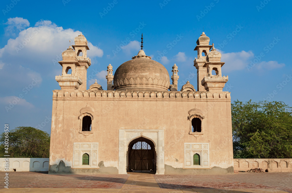 Entrance of Abbasi Mosque at Derawar Fort Pakistan;