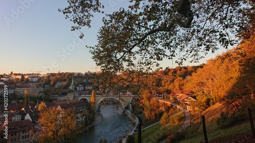 Landscape of Bern, the capital of Switzerland