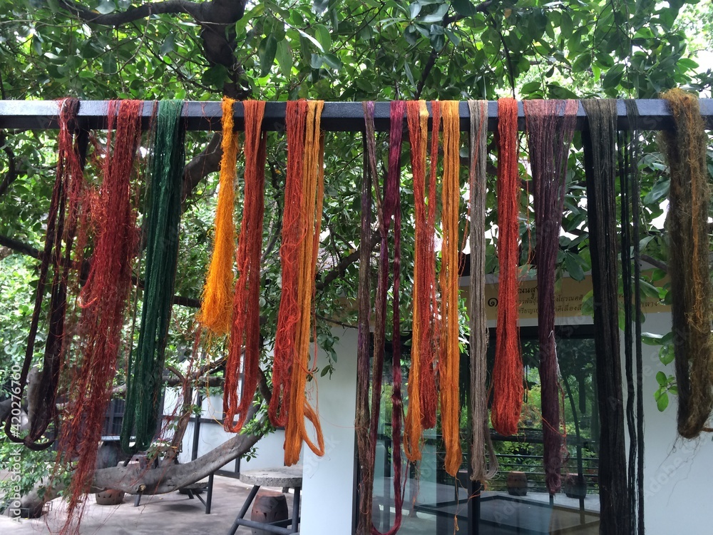 Fototapeta premium thread hanging