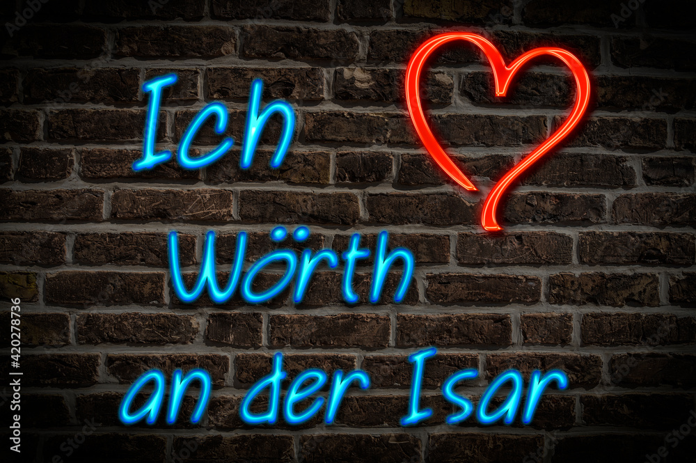 Obraz premium Wörth an der Isar