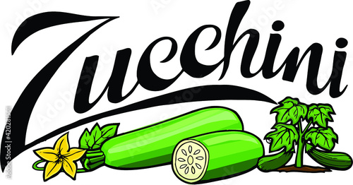 Zucchini | Vegetables | Garden Labels