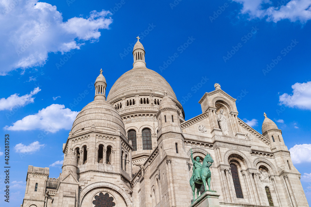 domes of Sacre Coeur, Montmartre, Paris, France